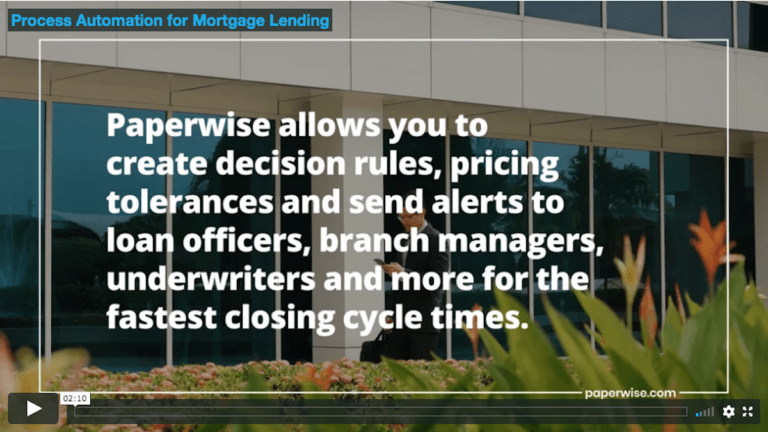 Read more about the article Video: Process Automation for Mortgage Lending