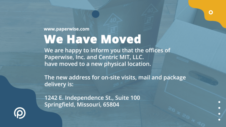 Read more about the article We Have Moved — Please Update Your Contact Information