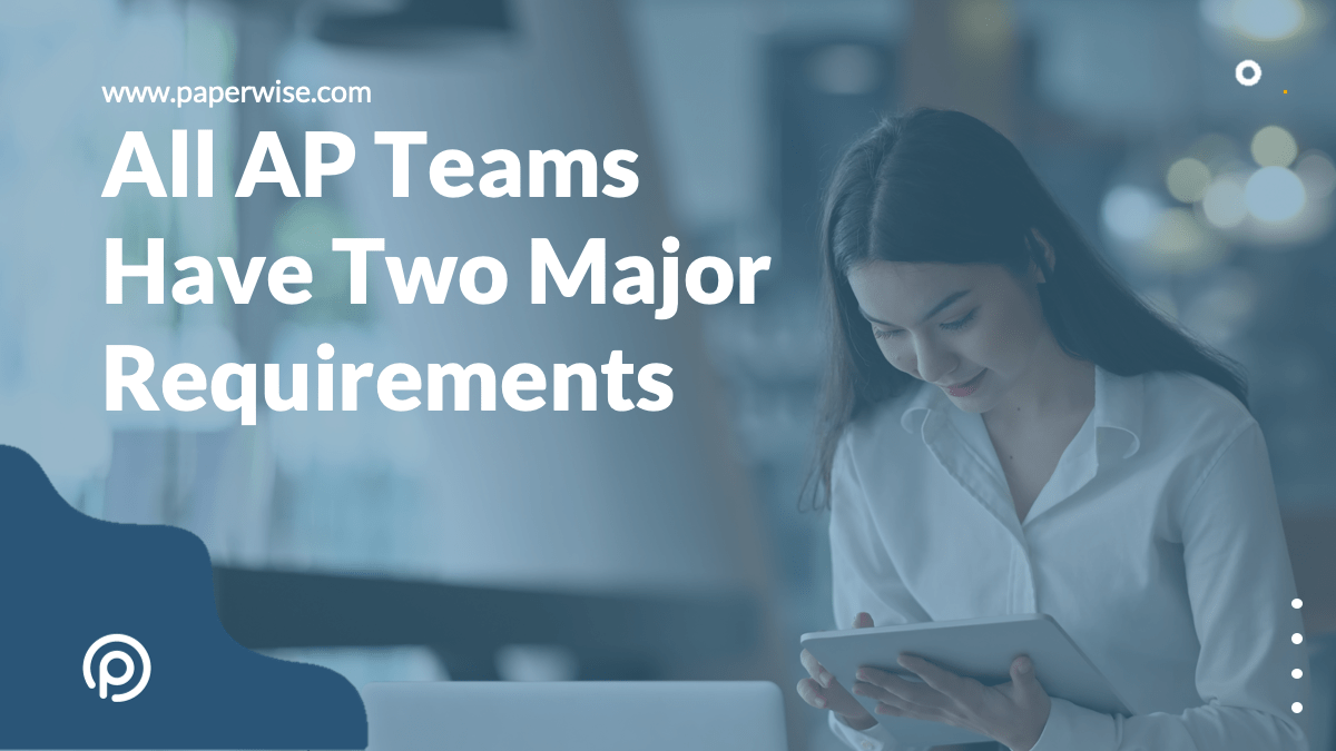 You are currently viewing All AP Teams Have Two Major Requirements