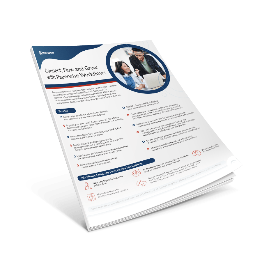 Paperwise Workflows Brochure PDF