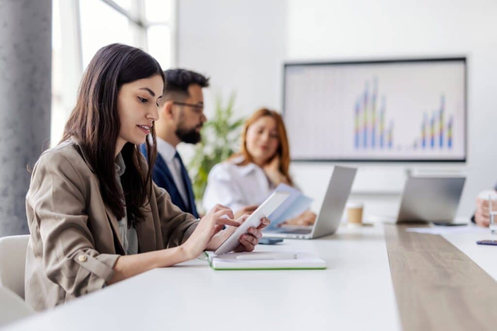 Business analyst configuring custom document indexing templates and metadata fields in Paperwise Symphony enterprise content management platform dashboard