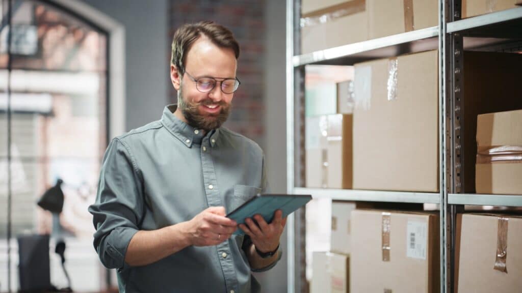 finance team matching a purchase order, receiving document, and invoice during three-way matching