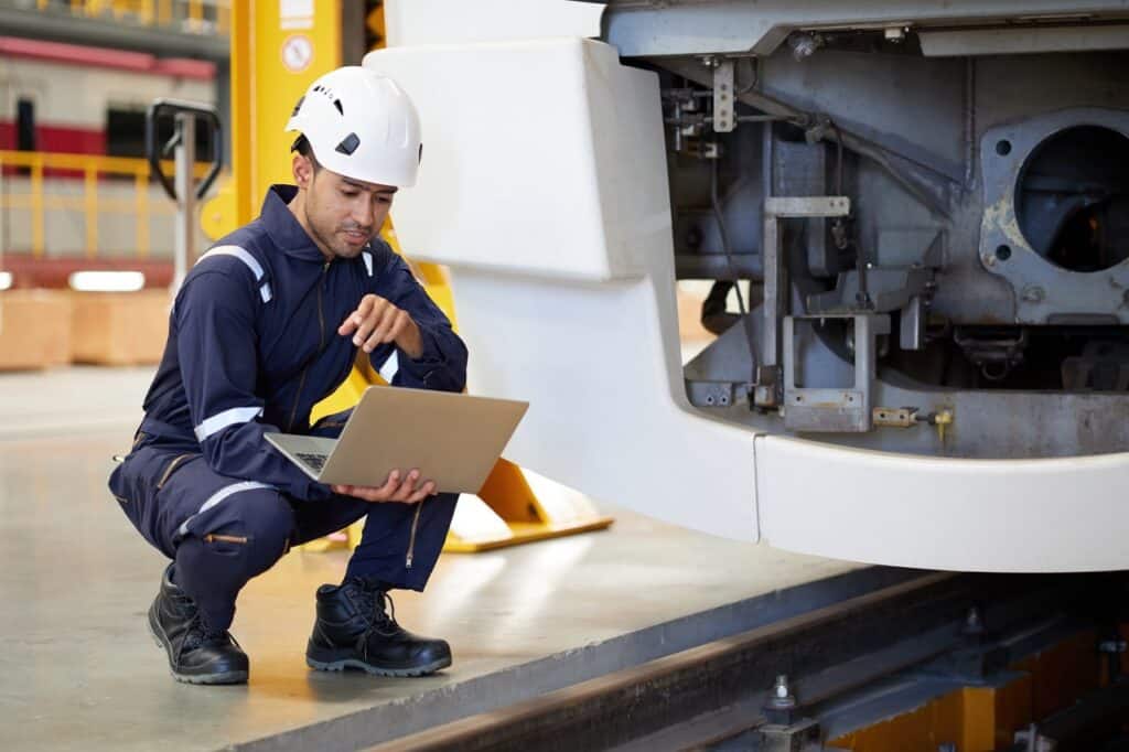 Quality engineer retrieving a customer-specific PPAP documentation package from an organized archive