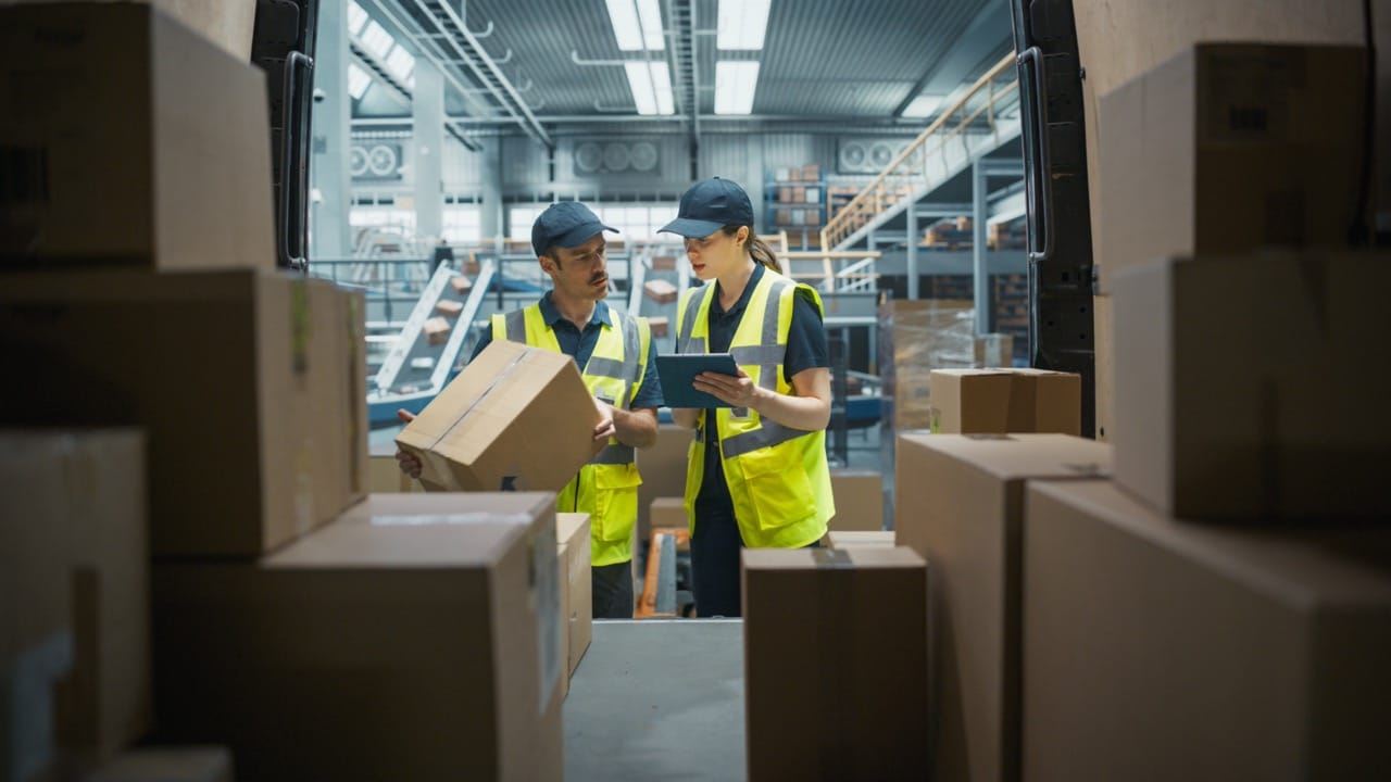 Carrier claims manager organizing freight claim documentation in a document management system